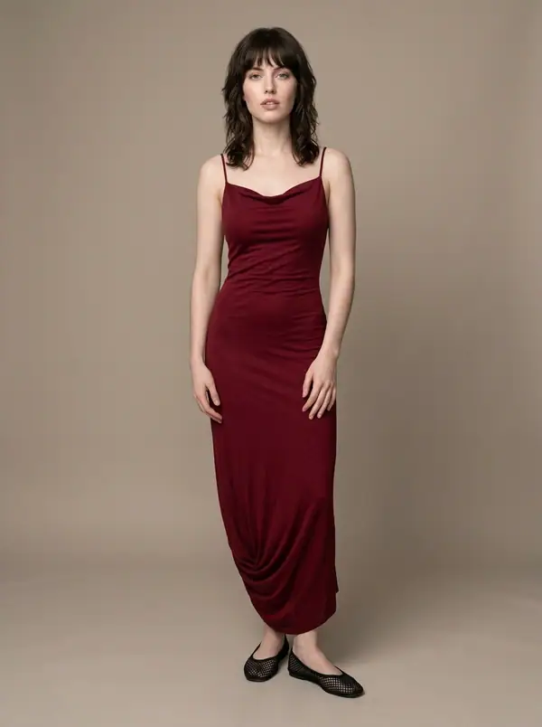 full length casting frame of an AI fashion model, Northern European, lean build, age 25